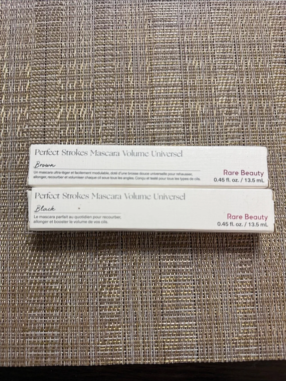 Rare Beauty Perfect Strokes Mascara (Black & Brown)